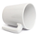 Caneca Branca para Sublimação com Alça Spyke - 295ml - Imagem 2