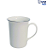Caneca de Porcelana Apollo Branca Borda Prata Curva para Sublimação - 295ml - Imagem 1