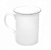 Caneca de Porcelana Apollo Branca Borda Prata Curva para Sublimação - 295ml - Imagem 2