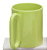 Canecas para Sublimação Coloridas Verde Alça Oval - 325ml - Imagem 1