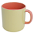 Caneca Cerâmica para Sublimação Alça Meia Lua Rosa Bebê - 380ml - Imagem 1