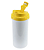 Squeeze de Plástico Branco para Sublimação com Tampa Amarela - 475ml - Imagem 2