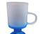 Taça de Vidro Degrade Azul Capuccino para Sublimação - 350ml - Imagem 1