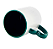 Caneca Love Branca para Sublimação com Alça e Interior Verde Escuro - 325ml - Imagem 3