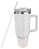 Copo Térmico Titan para Sublimação Aço Inox Branco Fosco com Tampa em Acrílico e Canudo - 1200ml - Imagem 2