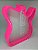 Guitarra Porta Rolhas ou Cofre em Polímero Rosa Neon  P/ Sublimação - Imagem 1