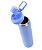 Garrafas Térmica Inox Emborrachada Fresh Para Sublimação Azul Fosca 750ml - Imagem 5