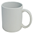 Caneca Cerâmica para Sublimação Craquelê Branca - 325ml - Imagem 1