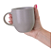 Caneca de Cerâmica Para Sublimação Essenza Concreto de 397ml - Imagem 3