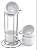 Suporte Aramado de Metal para Torre de Canecas Live - 4 uni - 180ml - Xícara - Apenas o Suporte - Imagem 3