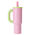 Copo Térmico Inox Funny Rosa de 1100ml - Imagem 1