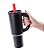 Copo Térmico Inox Funny Preto de 1100ml - Imagem 2