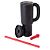 Copo Térmico Inox Funny Preto de 1100ml - Imagem 3