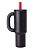 Copo Térmico Inox Funny Preto de 1100ml - Imagem 1