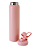 Garrafas Térmica Inox Emborrachada Fresh Para Sublimação Rosa Fosca 750ml - Imagem 4