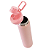 Garrafas Térmica Inox Emborrachada Fresh Para Sublimação Rosa Fosca 750ml - Imagem 5