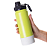Garrafa Térmica Para Sublimação de Inox Verde Fosca Com Base de Silicone Branca de 500ml - Imagem 4