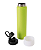 Garrafa Térmica Para Sublimação de Inox Verde Fosca Com Base de Silicone Branca de 750ml - Imagem 3