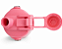 Garrafa Térmica para Sublimação Tampa 2 bicos Cantil Rosa - 650ml - Imagem 4