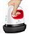 Prensa Térmica Mini Portátil Sublimação Transfer Vermelha Mecolour - 220v - Imagem 1