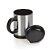 Caneca Mixer 400ml - Inox - Café - Chocolate - Imagem 3