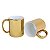 12 Caneca Cromada Dourada Importada P/Sublimação - Imagem 1