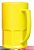 Caneca de Chopp em Polímero Para Sublimação Amarelo Neon - 500ml - Imagem 1