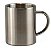 Caneca de Aço Inox 300ml - Imagem 2