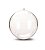 Bola esfera de natal acrilica - Esfera - personalizavel. 6.5 cm Pct 10un - Imagem 1