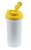 Squeeze de Plástico Branco para Sublimação com Tampa Amarelo - 475ml - Imagem 3