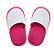 Pantufa para Sublimação Rosa / Branco - Infantil - Imagem 1