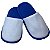 Pantufa para Sublimação Azul / Branco - Infantil - Imagem 1