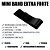 Mini Band (unidade) Intensidade extraforte / extrapesada - preta - Imagem 2