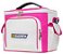 Bolsa Térmica Fitness Média com acessórios - rosa com branco - Imagem 3
