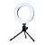 RING LIGHT DE MESA 16CM COM CONTROLHE E TRIPÉ - Imagem 1