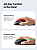 MOUSE SEM FIO ERGONÔMICO SILENCIOSO UGREEN 4000DPI CINZA ESCURO - Imagem 5