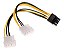 Cabo Adaptador 2 x Molex para PCI-Express 6 Pinos EVGA - Imagem 1
