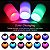 KIT DE 3 VELAS LED MULTICOLORIDA COM CONTROLE REMOTO - Imagem 3