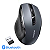 MOUSE SEM FIO (2.4GHZ + BLUETOOTH) ERGONÔMICO SILENCIOSO UGREEN 4000DPI CINZA ESCURO - Imagem 1
