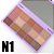 PALETA DE SOMBRAS MYSTERIOUS - 15 CORES - MISS RÔSE - Imagem 5