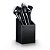 PEERLESS KIT 12 PINCÉIS COM PORTA PINCÉIS - DAYMAKEUP - Imagem 2
