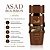 ASAD BOURBON - EAU DE PARFUM MASCULINO - 100ml - LATTAFA - Imagem 4
