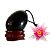 Yoni egg obsidiana perfurado 3,5 cm ( Importado) - Imagem 1