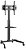 SUPORTE RACK PARA TV LCD/LED/PLASMA DE 37" A 70" COM SUPORTE PARA RECEPTOR - Imagem 1