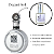 2017 - Decant 9ml Fakhar Platin - Lattafa - Perfume Unissex - Eau de Parfum - Imagem 1