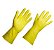 Luva de Latex Amarela (P, M ou G) - Imagem 1