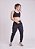 Calça Jogger Justa Quadrados Preta Upcycling - Imagem 3