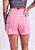 Shorts Jogger Quadrado Rosa Upcycling - Imagem 3