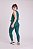 Regata Cropped Em Crepe Verde Esmeralda - Imagem 3