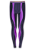 Legging Carnaval Copacabana Oricla Penas Roxo e Lilás - Imagem 4